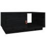 Mesa de centro de madera maciza de pino negro 80x50x35,5 cm de vidaXL, Mesas de centro - Ref: Foro24-818264, Precio: 57,41 €,...