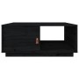 Mesa de centro de madera maciza de pino negro 80x50x35,5 cm de vidaXL, Mesas de centro - Ref: Foro24-818264, Precio: 57,41 €,...