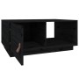 Mesa de centro de madera maciza de pino negro 80x50x35,5 cm de vidaXL, Mesas de centro - Ref: Foro24-818264, Precio: 57,41 €,...