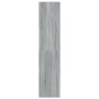 Estantería/divisor de espacios gris Sonoma 40x30x135 cm de vidaXL, Librerías y estanterías - Ref: Foro24-813591, Precio: 49,8...