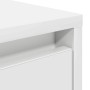 Mesa de centro con cajones blanca 100x100x40 cm en Mesas de centro | Comprar online en Foru.es