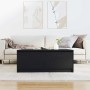 Mesa de centro con cajones roble negro 100x100x40 cm en Mesas de centro | Comprar online en Foru.es