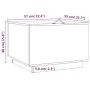Storage boxes with lid, set of 3, made of solid gray pine wood. by vidaXL, Lockers and storage cabinets - Ref: Foro24-818247,...