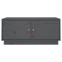 Mesa de centro de madera maciza de pino gris 80x50x35 cm de vidaXL, Mesas de centro - Ref: Foro24-818252, Precio: 80,14 €, De...