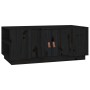 Mesa de centro de madera maciza de pino negro 100x50x41 cm de vidaXL, Mesas de centro - Ref: Foro24-818259, Precio: 119,90 €,...