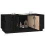 Mesa de centro de madera maciza de pino negro 100x50x41 cm de vidaXL, Mesas de centro - Ref: Foro24-818259, Precio: 119,90 €,...