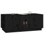 Mesa de centro de madera maciza de pino negro 100x50x41 cm de vidaXL, Mesas de centro - Ref: Foro24-818259, Precio: 119,90 €,...