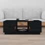 Mesa de centro de madera maciza de pino negro 100x50x35 cm de vidaXL, Mesas de centro - Ref: Foro24-818269, Precio: 90,87 €, ...