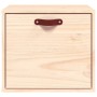 Armario de pared de madera maciza de pino 40x30x35 cm de vidaXL, Estantes y estanterías - Ref: Foro24-818345, Precio: 53,00 €...