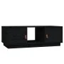 Solid black pine wood coffee table 100x50x35 cm by vidaXL, Coffee table - Ref: Foro24-818269, Price: 89,90 €, Discount: %