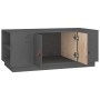 Mesa de centro de madera maciza de pino gris 100x50x41 cm de vidaXL, Mesas de centro - Ref: Foro24-818257, Precio: 103,75 €, ...