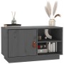 Mueble de TV de madera maciza de pino gris 70x34x40 cm de vidaXL, Muebles TV - Ref: Foro24-818237, Precio: 65,98 €, Descuento: %