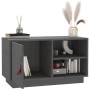 Mueble de TV de madera maciza de pino gris 70x34x40 cm de vidaXL, Muebles TV - Ref: Foro24-818237, Precio: 65,98 €, Descuento: %