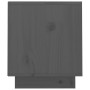 Mueble de TV de madera maciza de pino gris 70x34x40 cm de vidaXL, Muebles TV - Ref: Foro24-818237, Precio: 65,98 €, Descuento: %