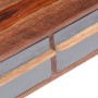 Mesa de centro de madera maciza gris 110x50x40 cm en Mesas de centro | Comprar online en Foru.es