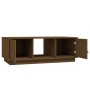 Mesa de centro madera maciza de pino marrón miel 100x50x35 cm de vidaXL, Mesas de centro - Ref: Foro24-818268, Precio: 72,45 ...