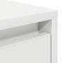 Mesa de centro con cajones blanca 70,5x70x40 cm en Mesas de centro | Comprar online en Foru.es