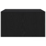 Mesa de centro con cajones roble negro 70,5x70x40 cm en Mesas de centro | Comprar online en Foru.es