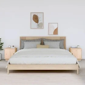 Bedside tables 2 pcs solid pine wood 40x34x45 cm by vidaXL, Nightstands - Ref: Foro24-818276, Price: 71,00 €, Discount: %