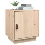 Mesitas de noche 2 uds madera maciza de pino 40x34x45 cm de vidaXL, Mesitas de noche - Ref: Foro24-818276, Precio: 71,00 €, D...