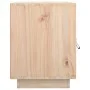 Mesitas de noche 2 uds madera maciza de pino 40x34x45 cm de vidaXL, Mesitas de noche - Ref: Foro24-818276, Precio: 71,00 €, D...