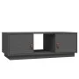 Mesa de centro de madera maciza de pino gris 100x50x35 cm de vidaXL, Mesas de centro - Ref: Foro24-818267, Precio: 89,58 €, D...