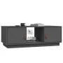 Mesa de centro de madera maciza de pino gris 100x50x35 cm de vidaXL, Mesas de centro - Ref: Foro24-818267, Precio: 89,58 €, D...
