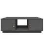 Mesa de centro de madera maciza de pino gris 100x50x35 cm de vidaXL, Mesas de centro - Ref: Foro24-818267, Precio: 89,58 €, D...