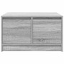 Mesa de centro con cajones Sonoma gris 70,5x70x40 cm en Mesas de centro | Comprar online en Foru.es