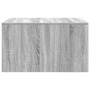 Mesa de centro con cajones Sonoma gris 70,5x70x40 cm en Mesas de centro | Comprar online en Foru.es