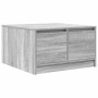 Mesa de centro con cajones Sonoma gris 70,5x70x40 cm en Mesas de centro | Comprar online en Foru.es