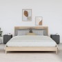Mesitas de noche 2 uds madera maciza pino gris 40x34x45 cm de vidaXL, Mesitas de noche - Ref: Foro24-818280, Precio: 64,25 €,...