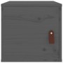Armarios de pared 2 uds madera maciza pino gris 31,5x30x30 cm de vidaXL, Estantes y estanterías - Ref: Foro24-818360, Precio:...