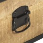 Mesa de centro de madera maciza de mango 70x50x33 cm en Mesas de centro | Comprar online en Foru.es
