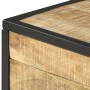 Mesa de centro de madera maciza de mango 70x50x33 cm en Mesas de centro | Comprar online en Foru.es