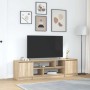 Mueble de TV de roble Sonoma 188,5x41x50 cm Madera ingeniería en Muebles TV | Comprar online en Foru.es