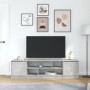 Mueble de TV gris hormigón 188,5x41x50 cm madera de ingeniería en Muebles TV | Comprar online en Foru.es