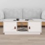 Mesa de centro de madera maciza de pino blanco 100x50x35 cm de vidaXL, Mesas de centro - Ref: Foro24-818266, Precio: 77,08 €,...