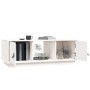 Mesa de centro de madera maciza de pino blanco 100x50x35 cm de vidaXL, Mesas de centro - Ref: Foro24-818266, Precio: 77,08 €,...