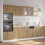 Conjunto de armarios de cocina de 7 piezas "Lyon" de madera de ingeniería de roble artesanal en Armarios de cocina | Comprar onl