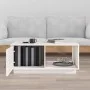Couchtisch aus massivem weißem Kiefernholz, 80 x 50 x 35,5 cm von vidaXL, Couchtisch - Ref: Foro24-818261, Preis: 60,20 €, Ra...