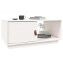 Mesa de centro de madera maciza de pino blanco 80x50x35,5 cm de vidaXL, Mesas de centro - Ref: Foro24-818261, Precio: 60,75 €...