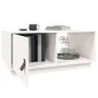 Couchtisch aus massivem weißem Kiefernholz, 80 x 50 x 35,5 cm von vidaXL, Couchtisch - Ref: Foro24-818261, Preis: 60,20 €, Ra...