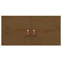 Armarios de pared 2 uds madera pino marrón miel 60x30x30 cm de vidaXL, Estantes y estanterías - Ref: Foro24-818372, Precio: 9...