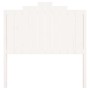 Cabecero de cama madera maciza de pino blanco 106x4x110 cm de vidaXL, Cabeceros y pies de cama - Ref: Foro24-818456, Precio: ...