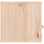 Armarios de pared 2 uds madera maciza de pino 80x30x30 cm de vidaXL, Estantes y estanterías - Ref: Foro24-818376, Precio: 117...