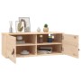Armarios de pared 2 uds madera maciza de pino 80x30x30 cm de vidaXL, Estantes y estanterías - Ref: Foro24-818376, Precio: 117...