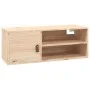 Armario de pared de madera maciza de pino 80x30x30 cm de vidaXL, Estantes y estanterías - Ref: Foro24-818385, Precio: 48,25 €...