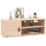 Armario de pared de madera maciza de pino 80x30x30 cm de vidaXL, Estantes y estanterías - Ref: Foro24-818385, Precio: 48,88 €...