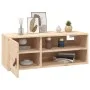 Armario de pared de madera maciza de pino 80x30x30 cm de vidaXL, Estantes y estanterías - Ref: Foro24-818385, Precio: 48,25 €...